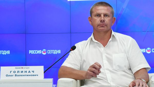 Первый заместитель министра спорта Республики Крым Олег Голинач Первый заместитель министра спорта Республики Крым Олег Голинач