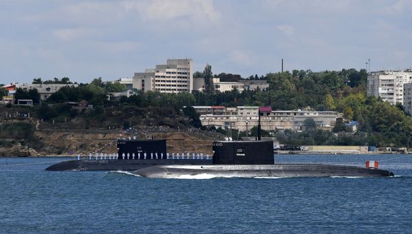 Генеральная репетиция парада кораблей в честь Дня ВМФ России в Севастополе