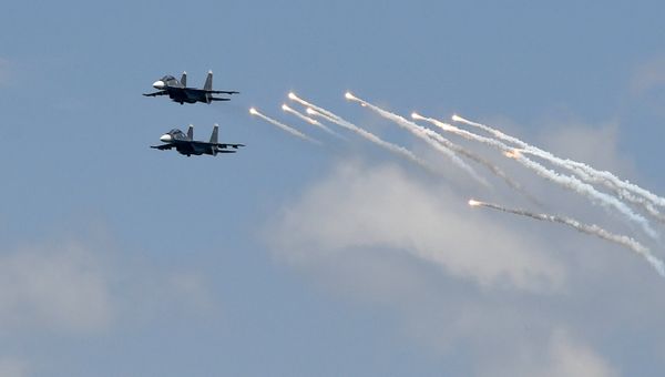 Генеральная репетиция парада кораблей в честь Дня ВМФ России в Севастополе