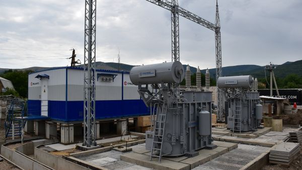 Новая подстанция в с. Перевальное