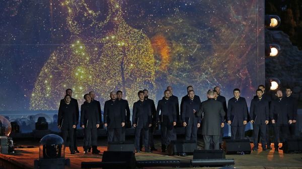 Концерт хора Сретенского монастыря в Херсонесе 