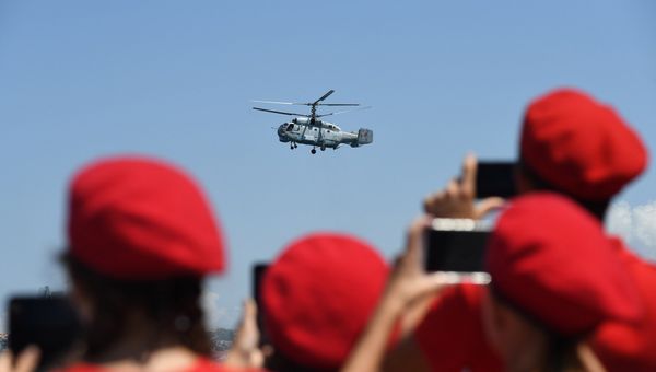 Празднование Дня ВМФ России в Севастополе