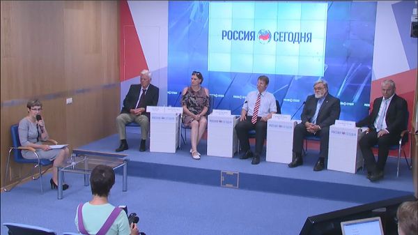 Пресс-конференция членов делегации из Республики Чехия