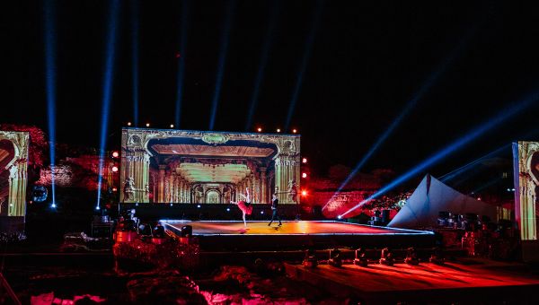 Вечер-открытие фестиваля Опера в Херсонесе в Севастополе