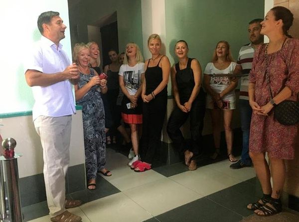 В Херсоне торжественно открыли туалет