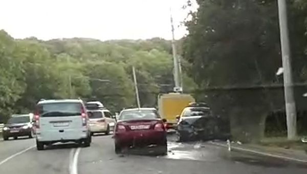 ДТП на подъезде к Ангарскому перевалу. 18 августа 2018
