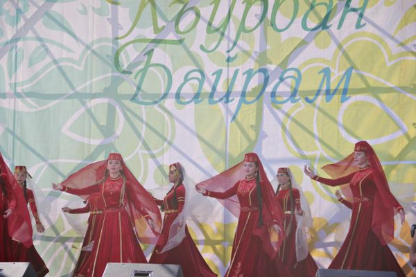 Празднование Курбан-байрама в Симферополе