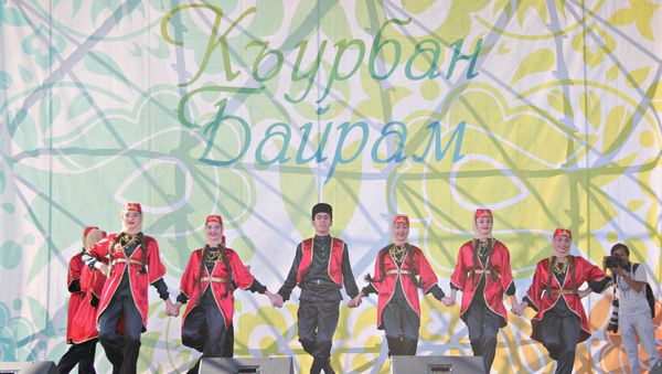 Празднование Курбан-байрама в Симферополе