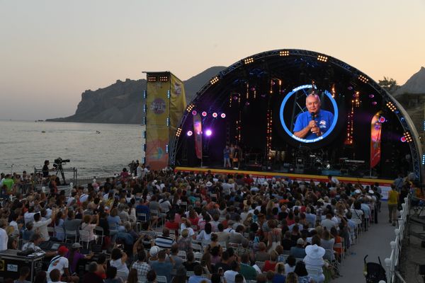 Открытие Koktebel Jazz Party-2018. Генеральный директор МИА Россия сегодня Дмитрий Киселев