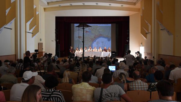Общественные слушания в Коктебеле по обсуждению проекта генерального плана городского округа Феодосия. 28 августа 2018