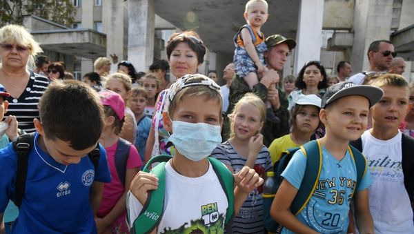 Вывоз детей из Армянска в санатории Крыма