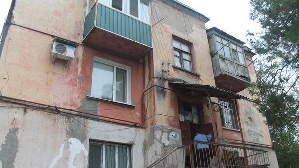 Жилой дом, признанный аварийным в Симферополе