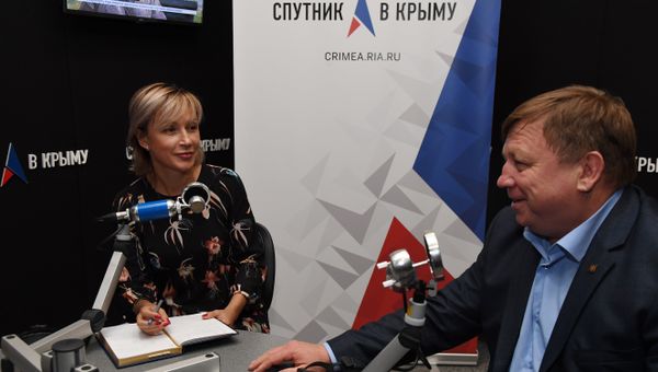 Глава Симферополя Игорь Лукашев в эфире радио "Спутник в Крыму"