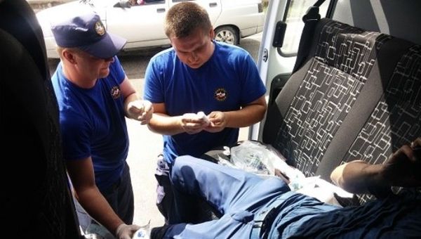 ДТП с участием автобуса Renault и грузового автомобиля Volvo в Крыму. 15 сентября 2018 ДТП с участием автобуса Renault и грузового автомобиля Volvo в Крыму. 15 сентября 2018