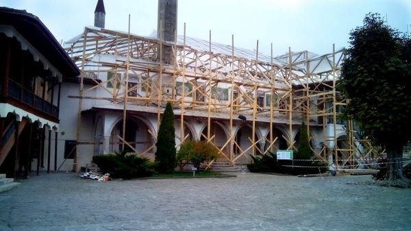 Большая ханская мечеть в Ханском дворце в Бахчисарае