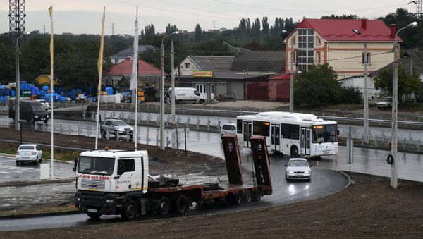 Транспортная развязка на пересечении трассы Симферополь – Евпатория и автодороги Симферополь – Мирное – Дубки