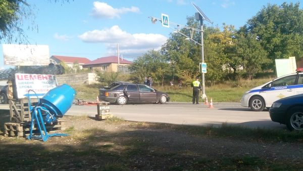ДТП на выезде из Симферополя 26.09.2018 г.