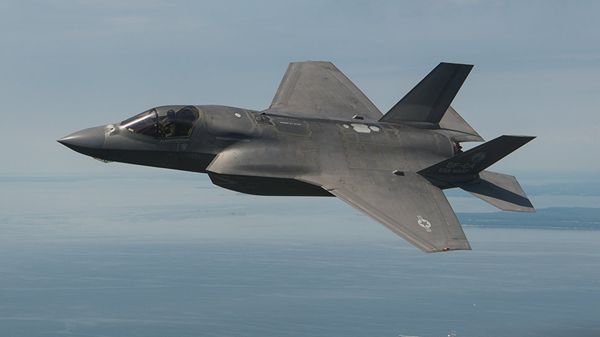 Американский истребитель F-35B. Архивное фото