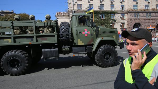 Украинские военные Украинские военные