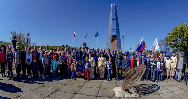 Мероприятия, посвященные 95-летию планерного спорта России, на горе Клементьева возле Коктебеля