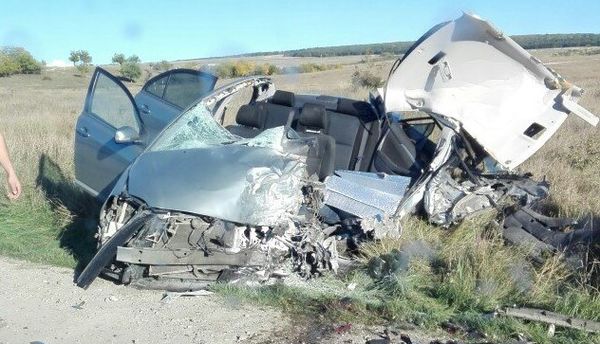 ДТП с участием грузового и легкового автомобилей в Бахчисарайском районе. 6.10.2018