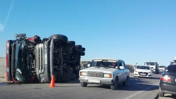 ДТП с участием грузового и легкового автомобилей в Бахчисарайском районе. 6.10.2018