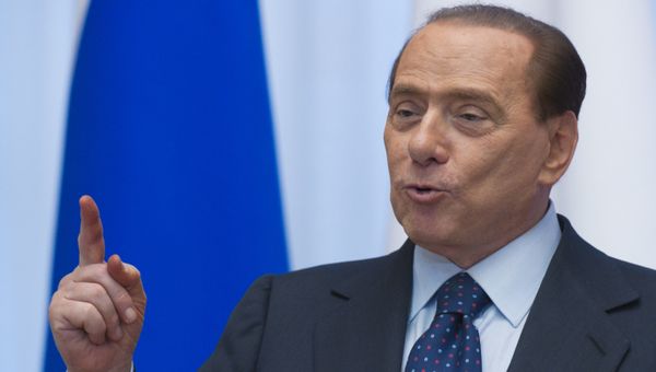 Бывший рредседатель правительства Италии Сильвио Берлускони