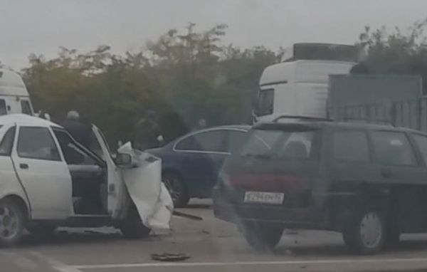 ДТП на московской трассе