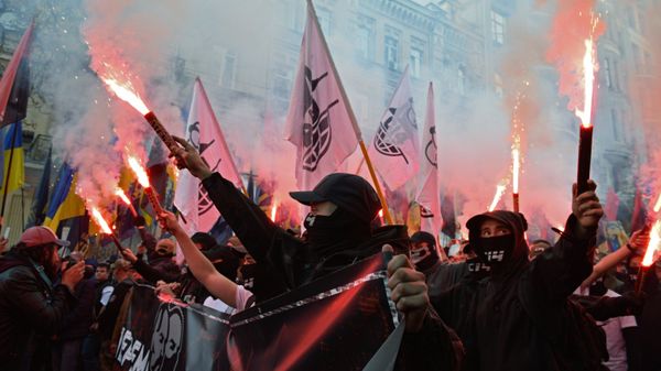Акция националистов в Киеве