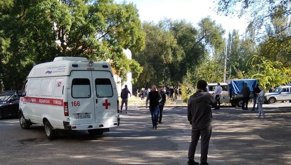 Нападение на керченский колледж Нападение на керченский колледж