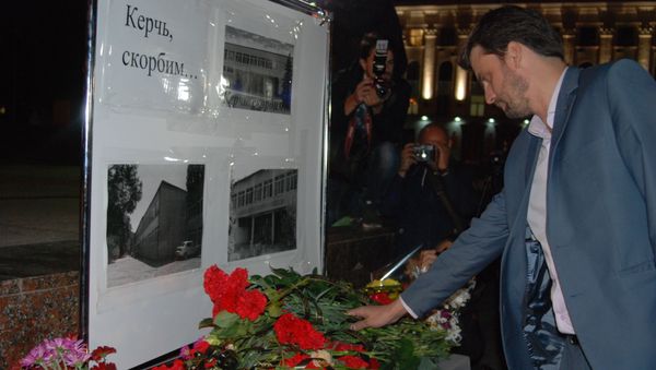 Траурные мероприятия в Симферополе в связи с трагедией в Керченском политехническом колледже. 17 октября 2018 Траурные мероприятия в Симферополе в связи с трагедией в Керченском политехническом колледже. 17 октября 2018