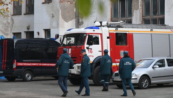 Ситуация на месте трагедии в Керчи. 18 октября 2018