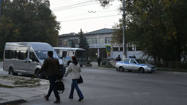 Ситуация на месте трагедии в Керчи. 18 октября 2018 Ситуация на месте трагедии в Керчи. 18 октября 2018