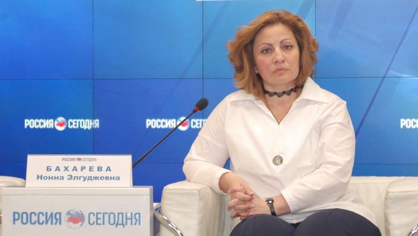 Глава благотворительного фонда Будем милосердны Нонна Бахарева 