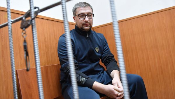 Бывший заместитель председателя Комитета конкурентной политики Республики Крым Ярослав Сливка на заседании Басманного суда Москвы, где рассматривается ходатайство следствия об его аресте. 18 октября 2018 Бывший заместитель председателя Комитета конкурентной политики Республики Крым Ярослав Сливка на заседании Басманного суда Москвы, где рассматривается ходатайство следствия об его аресте. 18 октября 2018