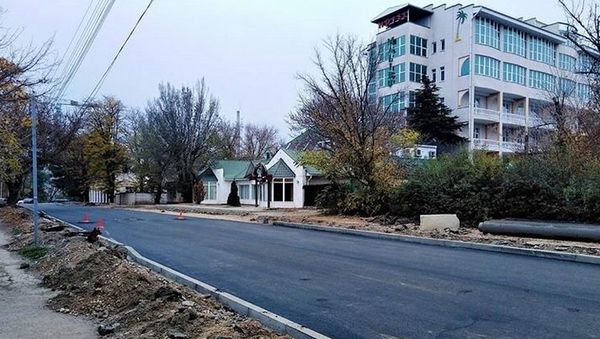 Открыт технологический проезд по улице Объездная в Симферополе Открыт технологический проезд по улице Объездная в Симферополе
