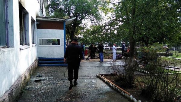 На месте взрыва газовоздушной смеси в Керчи. 22 октября 2018