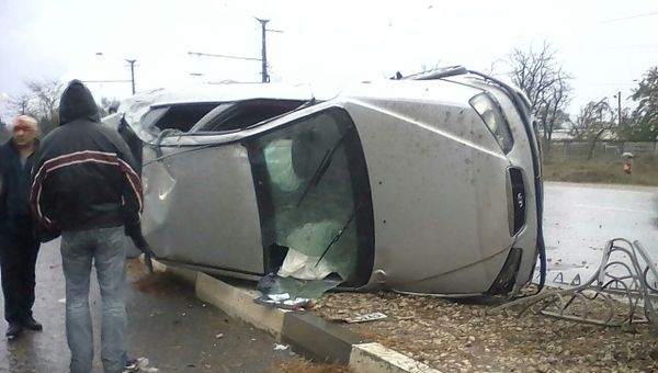 ДТП в поселке ГРЭС 24.10.2018 г.