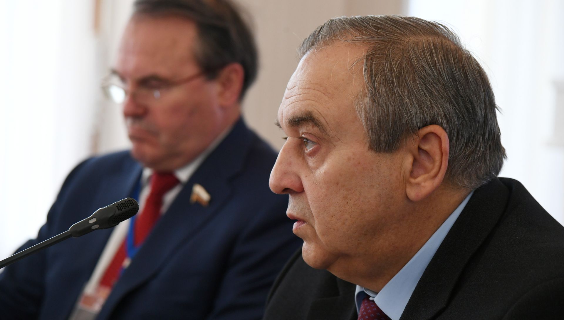 Вице-премьер РК Георгий Мурадов на IV международной конференции Крым в современном международном контексте - 2018 в Ливадии 25.10.2018 г. - РИА Новости, 1920, 28.05.2021