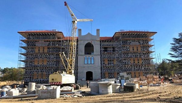 Строительство Соборной мечети в Симферополе