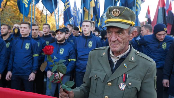 Акция националистов в Киеве