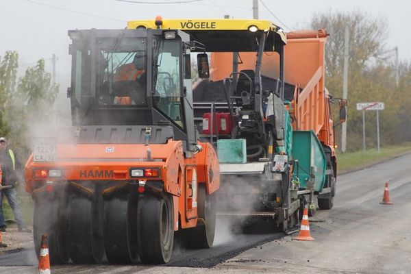 Ремонт дороги Орлиное – Тыловое в Севастополе