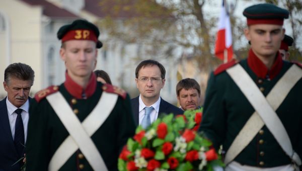 Министр культуры России Владимир Мединский в Севастополе