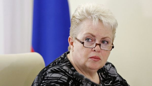 Первый заместитель председателя Государственного Совета Республики Крым Наталья Маленко на заседании Совета министров Крыма в Симферополе.