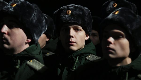 Отправка крымских призывников на военную службу. 15 ноября 2018