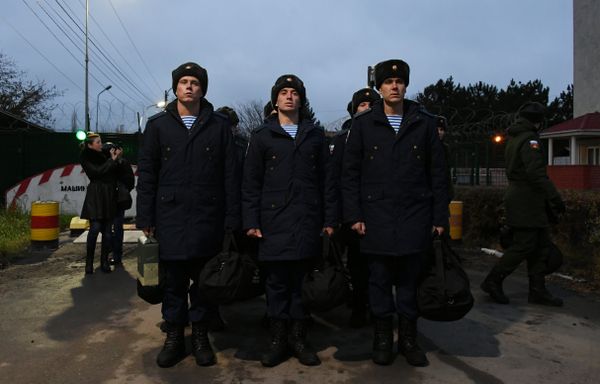 Отправка крымских призывников на военную службу. 14 ноября 2018 Отправка крымских призывников на военную службу. 14 ноября 2018