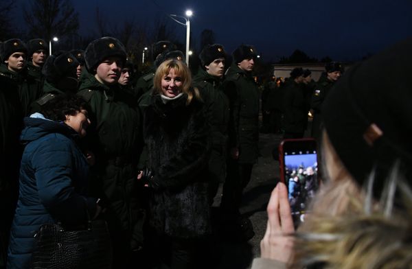 Отправка крымских призывников на военную службу. 15 ноября 2018 Отправка крымских призывников на военную службу. 15 ноября 2018
