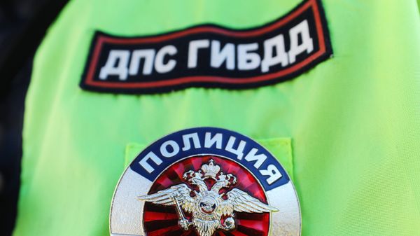 Нагрудный знак инспектора ГИБДД.