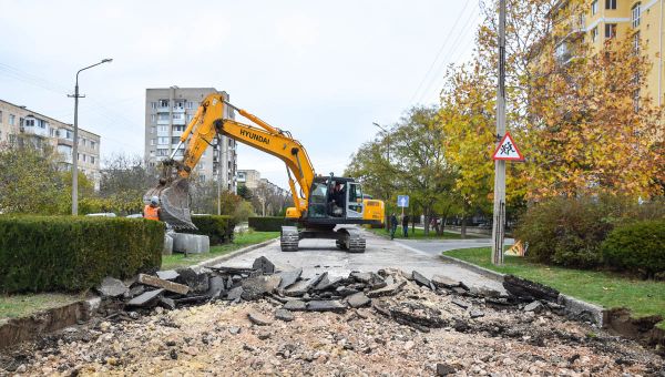 Реконструкция улицы Демышева в Евпатории