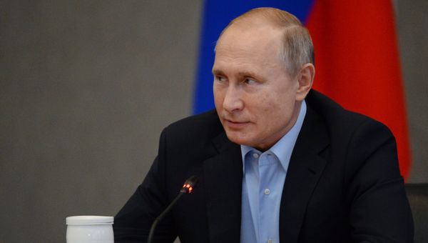 Расширенное заседание Госсовета РФ в Ялте под руководством президента России Владимира Путина. 23 ноября 2018